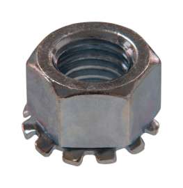 Hillman #6-32 Zinc-Plated Steel SAE Keps Lock Nut 100 pk