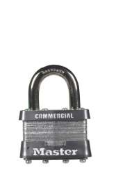 Master Lock 1-5/16 in. H X 1-3/4 in. W Laminated Steel 4-Pin Cylinder Padlock Keyed Alike