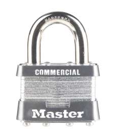 Master Lock 1-5/16 in. H X 1 in. W X 1-3/4 in. L Laminated Steel Double Locking Padlock Keyed Alike