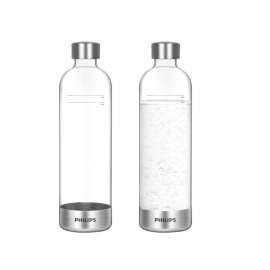 Philips Clear 1 L Carbonator Bottle 2 pk