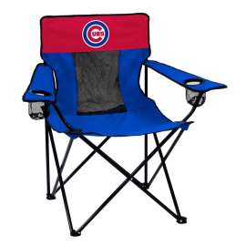 Logo Brands Elite Blue Chicago Cubs Director's Folding Chair