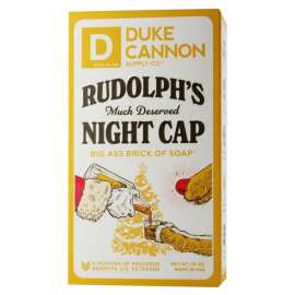 Duke Cannon Orange Rudolph's Much Deserved Night Cap Shower Soap 10 oz 1 pk