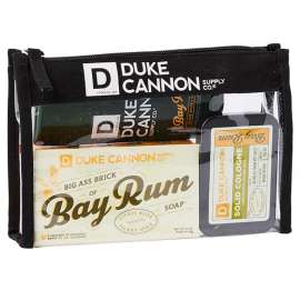 Duke Cannon Bay Rum Assorted Travel Kit 3 pk