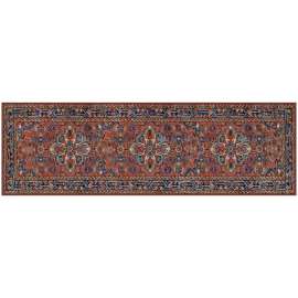 Gel Pro NeverMove Esther 76 in. L X 24 in. W Vintage Red Tribal Polyester Runner Mat