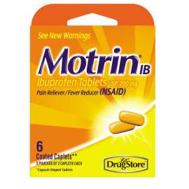 Motrin IB Pain Reliever/Fever Reducer 6 ct