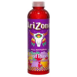 AriZona Beverages Fruit Punch Beverage 20 oz 1 pk