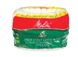 Melitta 4-6 cups White Basket Coffee Filter 200 pk