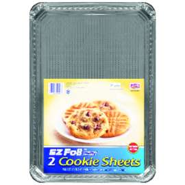 Hefty EZ Foil 10-1/4 in. W X 15 in. L Cookie Sheet Silver 2 pc