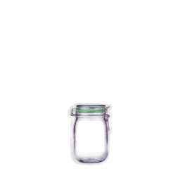 KIKKERLAND Clear Polyethylene Mason Jar Storage Bag
