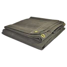 Foremost Dry Top 16 ft. W X 20 ft. L Heavy Duty Canvas Tarp Olive