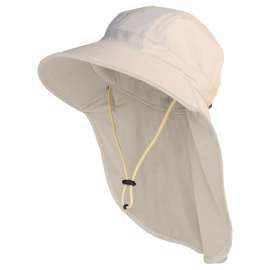 Farmers Defense Garden Shade Hat Cream One Size Fits All