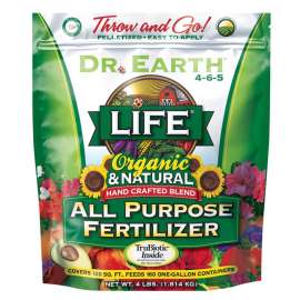 Dr. Earth Life Organic Flowers/Fruits/Vegetables All Purpose Fertilizer 4 lb