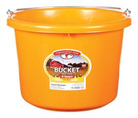Little Giant 8 qt Bucket Orange