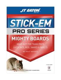 JT Eaton Stick-Em Pro Series Small Glue Board Trap For Insects/Rodents/Snakes 1 pk