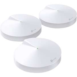 Tp Link TP-Link Deco M5 (3-pack), AC1300 Whole Home Mesh Wi-Fi System, 3-Pack, Deco Mesh WiFi System, Up to 5,500 sq. ft. Whole Home Coverage and 100+ Devices, WiFi Router/Extender Replacement