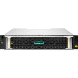HPE MSA 2062 10GBASE-T iSCSI SFF Storage, 24 x HDD Supported, 2 x HDD Installed, 3.84 TB Installed HDD Capacity, 24 x SSD Supported