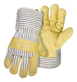 Boss Men's Indoor/Outdoor Cold Weather Gloves Tan L 1 pair