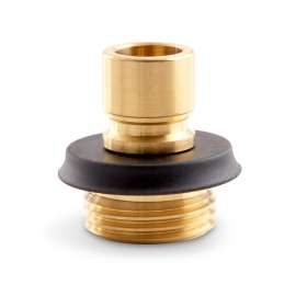 Gilmour Brass Threaded Male Quick Connector Coupling