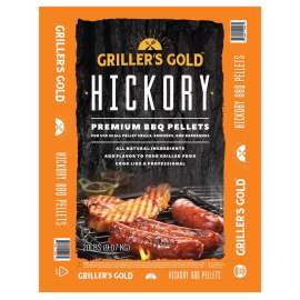 Griller's Gold All Natural Hickory BBQ Wood Pellet 20 lb