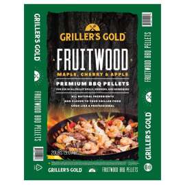 Griller's Gold All Natural Fruitwood BBQ Wood Pellet 20 lb
