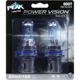 Peak Power Vision Halogen High/Low Beam Automotive Bulb 9007 HB5 65/55W