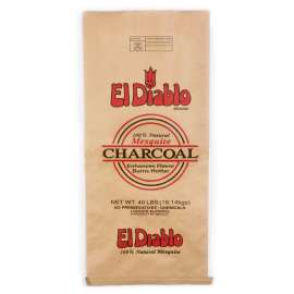 El Diablo All Natural Mesquite Lump Charcoal 40 lb