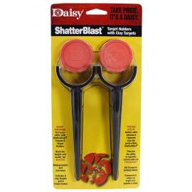 Daisy ShatterBlast Target Holders with Clay Targets 1 pk