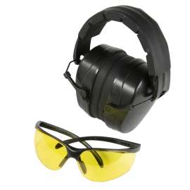 Champion Black Plastic Passive Muff Hearing Protection 7.50 in.