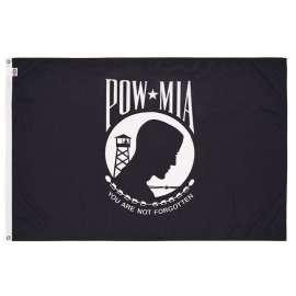 Valley Forge Pow-Mia Military Flag 3 ft. W X 5 ft. L