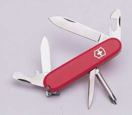 Victorinox Tinker Red 420 HC Stainless Steel 3.5 in. Multi-Function Knife