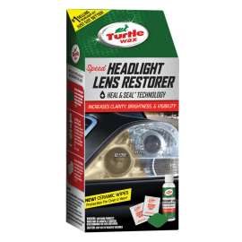 Turtle Wax Glass/Metal/Plastic Headlight Restorer Kit