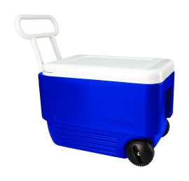 Igloo Wheelie Cool Blue 38 qt Cooler