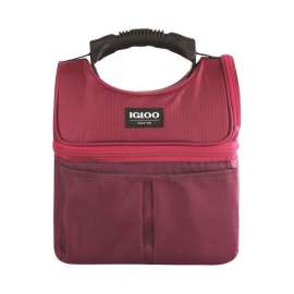 Igloo Gripper Red 9 cans Lunch Bag Cooler