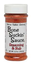 Bone Suckin' Sauce Meat & Rib Seasoning Rub 5.8 oz