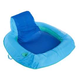 Swimways Blue Fabric/Mesh Inflatable Mattress Floating Pool Mat