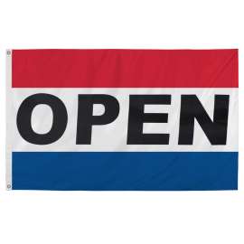 Valley Forge Open Flag 36 in. H X 60 in. W