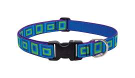 Lupine Pet Original Designs Multicolor Sea Glass Nylon Dog Adjustable Collar