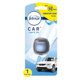 Febreze Car Linen and Sky Scent Car Air Freshener 0.06 oz Liquid