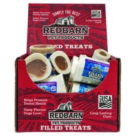 Redbarn Dog Treats Beef and Peanut Butter Bone For Dogs 2.5 in. 1 pk