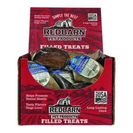 Redbarn Dog Treats Beef and Peanut Butter Bone Hoof For Dogs 4 in. 1 pk