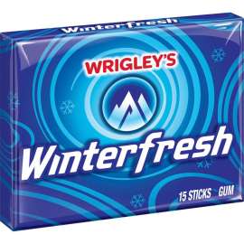 Wrigley's Winterfresh Chewing Gum 15 pc