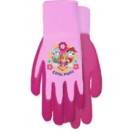 MidWest Quality Gloves Youth Garden Pink Grip Gloves