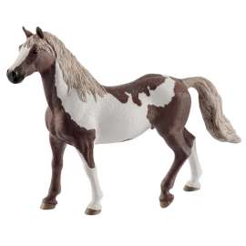 Schleich Horse Club Paint Horse Gelding Toy Plastic Brown/White