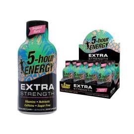 5-Hour Energy Extra Strength Sugar Free Tropical Energy Shot 1.93 oz