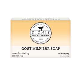 Dionis Goat Milk Skincare Milk & Honey Scent Soap Bar 6 oz 1 pk