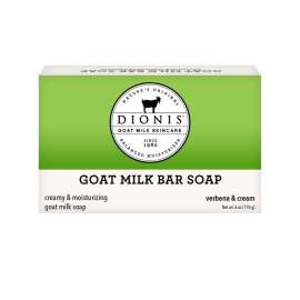 Dionis Goat Milk Skincare Verbena & Cream Scent Soap Bar 6 oz 1 pk