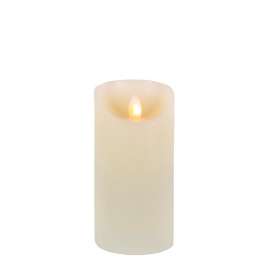 Gerson Bisque no scent Scent Flameless Pillar Candle
