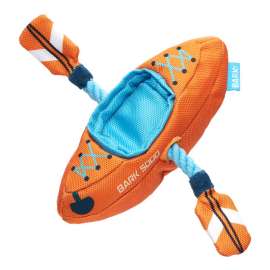 Bark Multicolored Plush Off-Track Kayak Dog Toy 1 pk