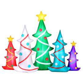 Occasions LED Christmas Trees 6 ft. Inflatable