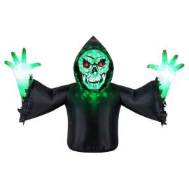 Occasions 7 ft. Prelit Lurking Reaper with Swirling Lights Inflatable